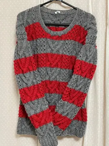 D35 아란 니트 핸드메이드