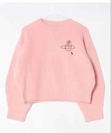 핑크 니트 스웨터 비비안