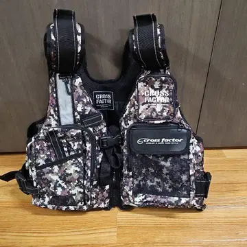 CROSS FACTOR 카모플라쥬 구명 조끼