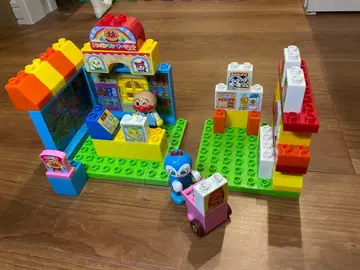 호빵맨 블록 라보 니코니코 쇼핑 블록 세트