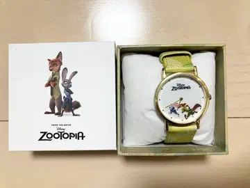 미사용 주디 & 닉 손목시계 Disney 주토피아 디즈니 워치