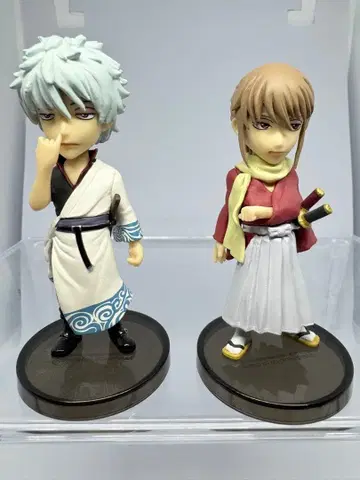 은혼 긴토키와 시무라 신파치 액션 피규어 10cm