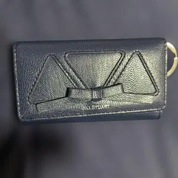 [미사용] JILL STUART 5연 키케이스 네이비 리본