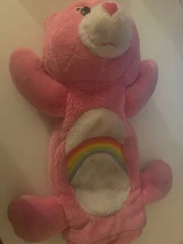 케어베어 봉제 인형 펜 케이스