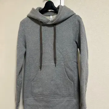 그레이 후드 부착 후드티