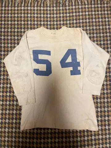 40s 50s 풋볼t 스며든 빈티지