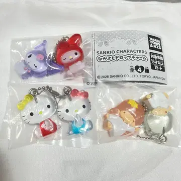 나카요시 드롭 참 키키라라 마이멜로디 쿠로미 키티 미미