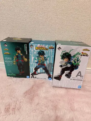나의 히어로 아카데미아 미도리야 이즈쿠 피규어 3체 세트
