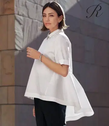 [ R ] THOMAS MASON 비쥬 칼라 셔츠