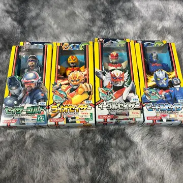 KONAMI 초성함대 세이저X 소프트 비닐 라이오 이글 비틀 미개봉