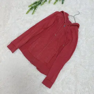 GAP 갭 집업 후드티 레드 S 후드 부착