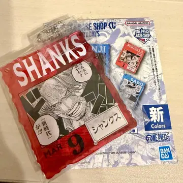 ONE PIECE BASE SHOP 복권 아크릴 블록 참 샹크스