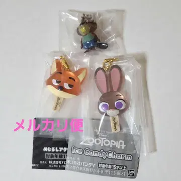 주토피아 아이스캔디 참 메지루시 액세서리 닉 주디 등