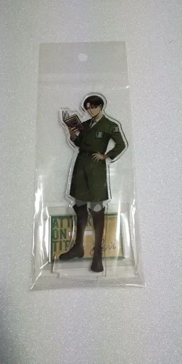 진격의 거인 리바이 도큐핸즈 독서 아크릴 스탠드