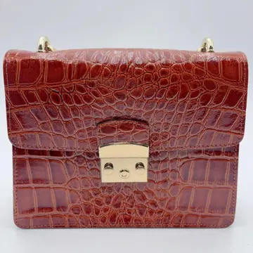 ANTONELLO SERIO 아토넬로 세리오 핸드백 악어 엠보싱