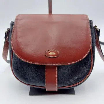 BALLY 발리 숄더백 가죽 블랙 브라운