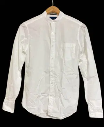 [무료배송] BEAMS THOMAS MASON 밴드 카라 긴팔 셔츠 S