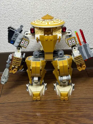LEGO 레고 닌자고 마개조 황금 로봇