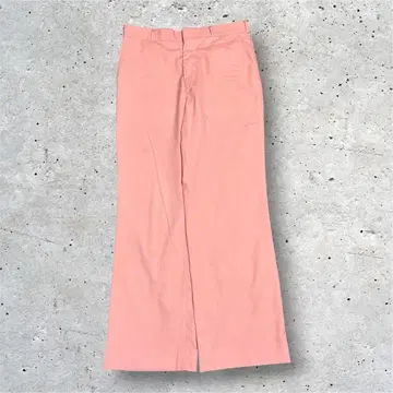 70s 80s THOMSON 핑크 플레어 슬랙스 빈티지 탈론