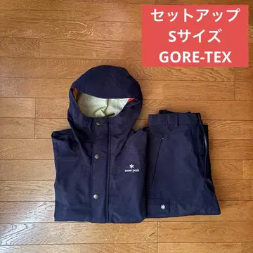 컨디션 최상 [ 고어텍스 ] snow peak 셋업/S 사이즈/후드 자켓