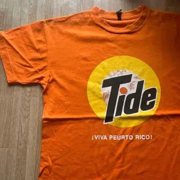 Tide 빈티지 90s 프린트T셔츠 아메카지 화려한 빈티지