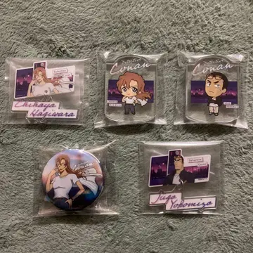 명탐정 코난 럭키 쿠지 하기와라 치하야 요코미조 시게사토 5종