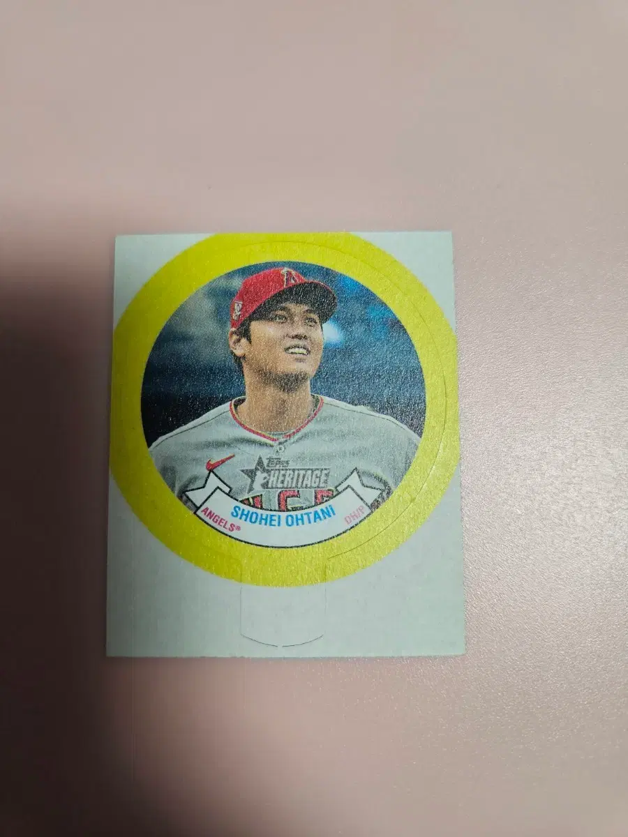 오타니 2022 Topps Hertage Bubble Gum