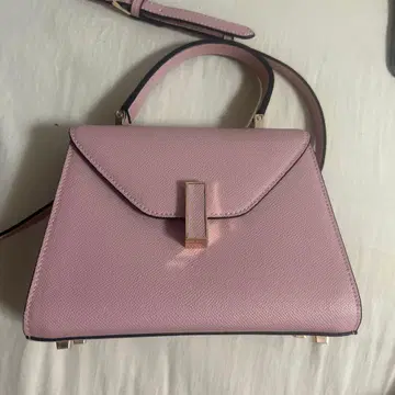 구매 금액 7000엔 천연 가죽 숄더백 이지디 유사 2way 핑크