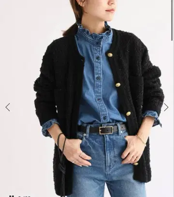 JOURNALSTANDARD relume 트위드 니트 자켓