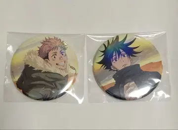 주술회전 전시회 주술회전 캔뱃지 이타도리 유우지 후시구로 메구미