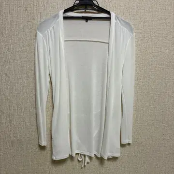 INDIVI 화이트 가디건 38
