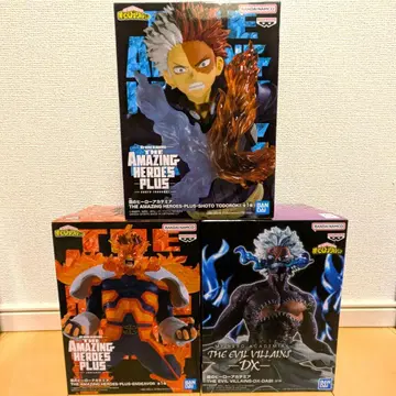 나의 히어로 아카데미아 피규어 엔데버, 토도로키 쇼토, 다비 3종 세트