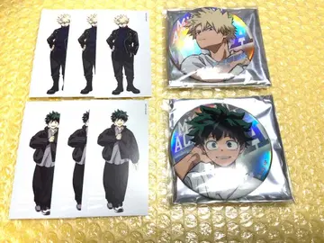 나의 히어로 아카데미아 바쿠고 미도리야 오로라 사양 빅 캔뱃지 특전 카드