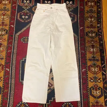 ANATOMICA 화이트 데님 팬츠 24