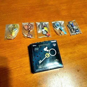 킹덤하츠 키 블레이드 키링 세트