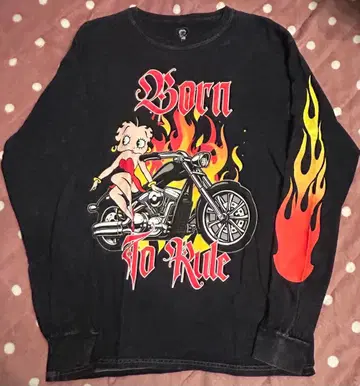 베티 붑 롱 t 프레임 파이어 패턴