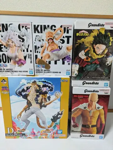 원피스 제일복권 피규어 루치 니카 나의 히어로 아카데미아 사이타마