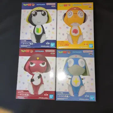 타마마 기로로 도로로 쿠루루 4점 피규어 세트