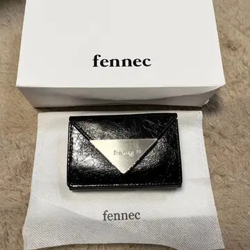 Fennec 페넥 블랙 3단 폴더형 지갑