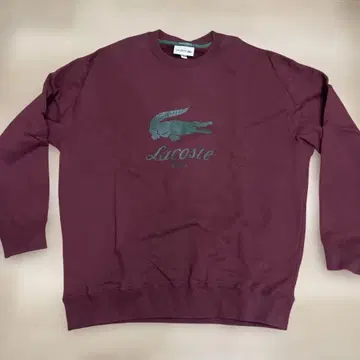 Lacoste 버건디 트레이닝복 M 사이즈