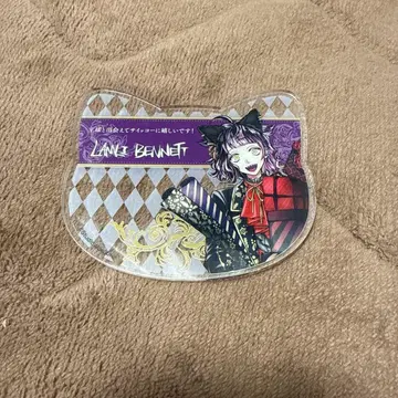 악마 집사와 블랙 고양이 아크릴 코스터 라무르