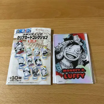 점프 페스타 원피스 스탠딩 클리어 카드 루피