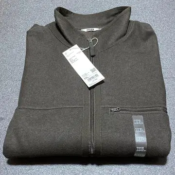 UNIQLO U 브러쉬드 저지 블루종 XXL 유니클로유