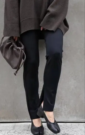 Deuxieme Classe Warm Zip 레깅스 팬츠