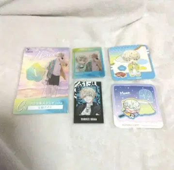 니지산지 Oriens 히바치 마나 아크릴 스탠드 폴라로이드풍 카드 코스터