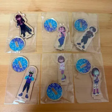 은하 특급 밀키 웨이 서브웨이 폭주 열차로 온 미니 아크릴 스탠드 세트