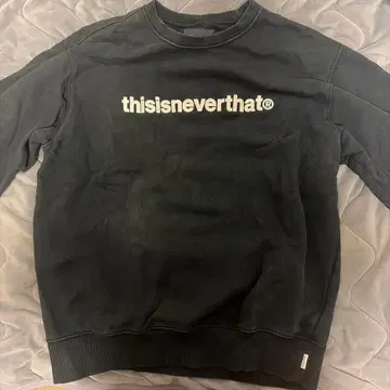 thisisneverthat 맨투맨 블랙