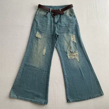 70s 플레어 데님 팬츠 데미지 아카이브 아메카지 517 646 684