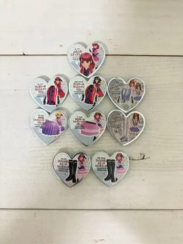 프리티 리듬 프리즘 스톤 스타 9점 세트 아이라 리즈무 미아 미온