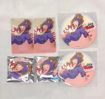 닌타마 란타로 애니메이트 카페 하트풀 대작전 편 후와 라이조 6점 세트